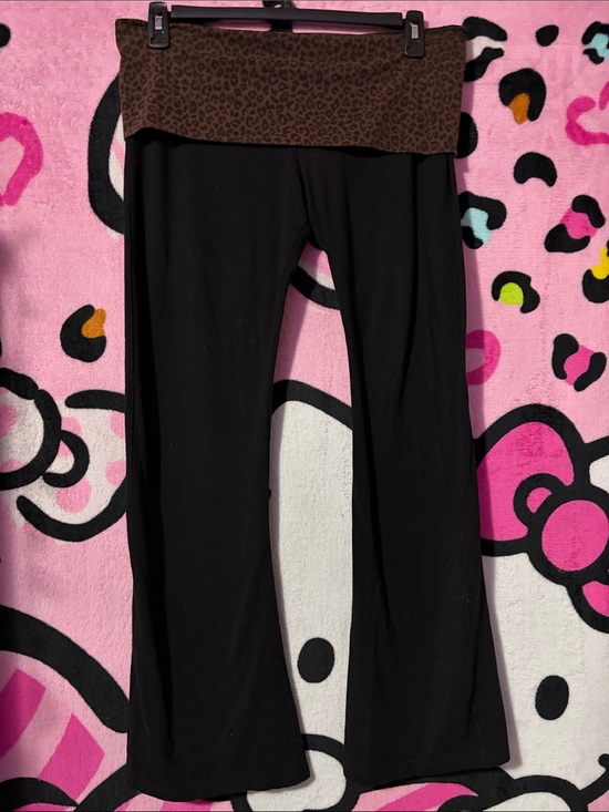 PINK Victoria's Secret Pants - PINK Victoria’s secret fold over flare yoga pants